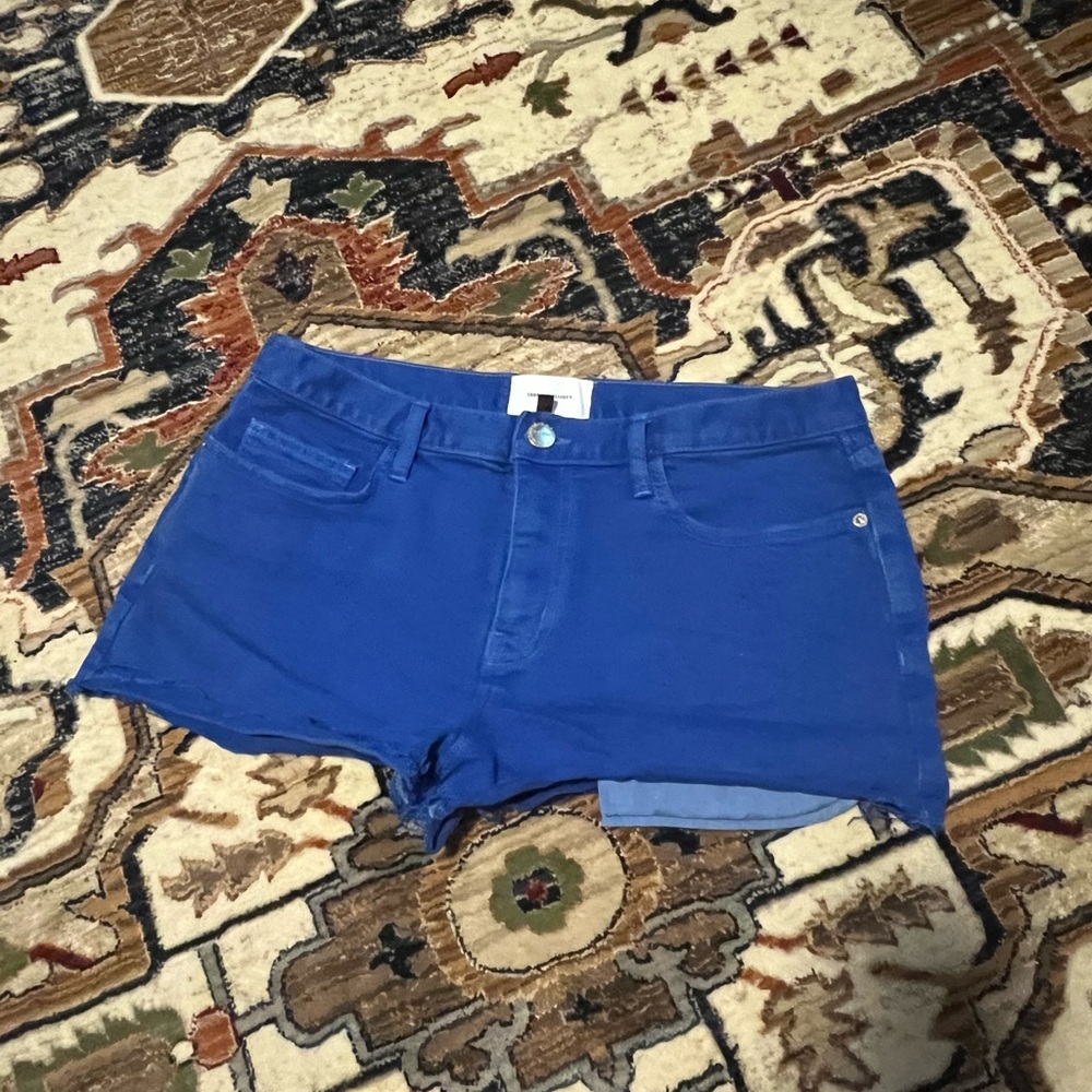 Current/Elliott Bright Blue Shorts